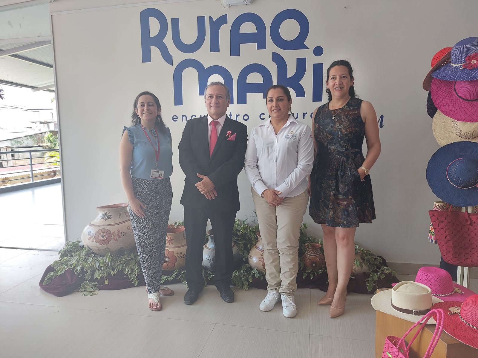 Artesanos de Amazonas presentes en Ruraq maki descentralizado en la región San Martín