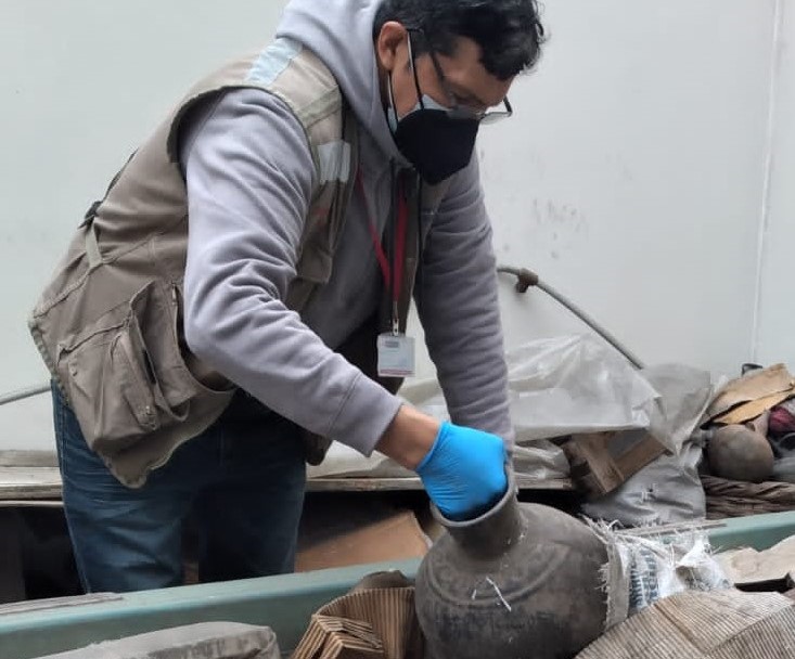 Ministerio de Cultura recuperó en San Borja más de 600 piezas prehispánicas que formarían parte del Patrimonio Cultural de la Nación