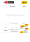 Vista preliminar de documento Anexo - PS04.03.03 Devolución de garantías