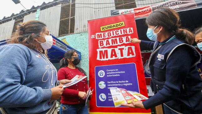 Digemid inicia campaña nacional “La medicina bamba mata”