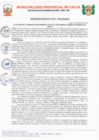 Vista preliminar de documento Ordenanza Municipal N° 0018-2018-CM-MPC