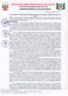 Vista preliminar de documento Ordenanza Municipal N° 0021-2018-CM-MPC