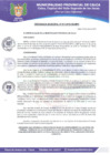 Vista preliminar de documento Ordenanza Municipal N° 0011-2019-CM-MPC