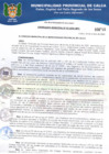 Vista preliminar de documento Ordenanza Municipal N° 0003-2020-MPC