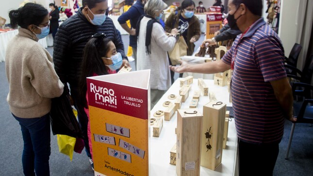  Trujillo: Exposición venta de arte tradicional Ruraq maki se clausuró con éxito en La Libertad
