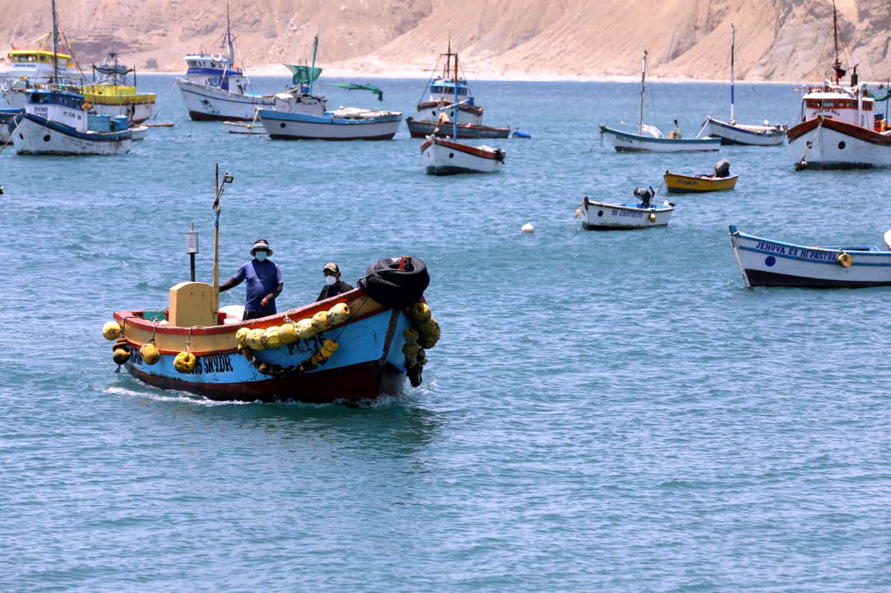 Imagen de pescadores artesanales