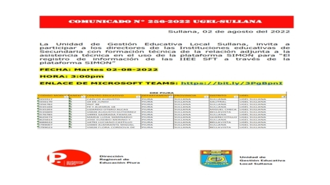 Comunicado 256