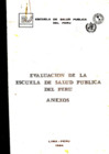 Vista preliminar de documento Evaluación de la Escuela de Salud Pública del Perú