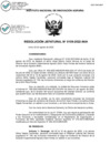 Vista preliminar de documento Resolución Jefatural N° 0109-2022-INIA