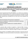 Vista preliminar de documento COMUNICADO 19 TERCERA AMPLIACIÓN DE EXPEDIENTES AGOSTO 2022