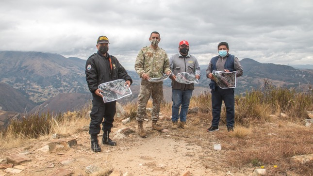Instituciones visitan el Monumento Arqueológico de Marcahuamachuco para identificar áreas propensas a incendios
