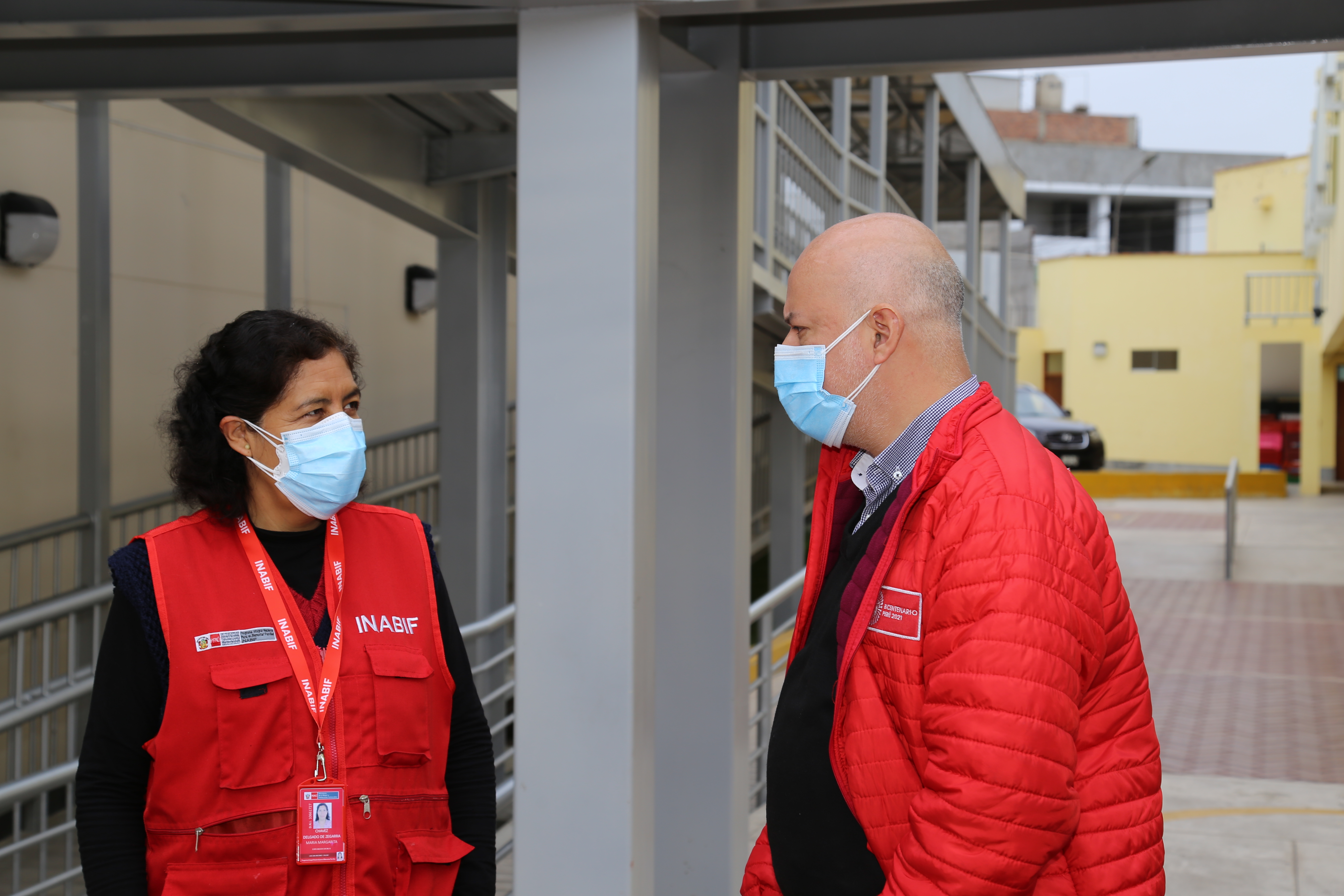 Director ejecutivo del Inabif supervisa calidad de servicios en CAR San Antonio