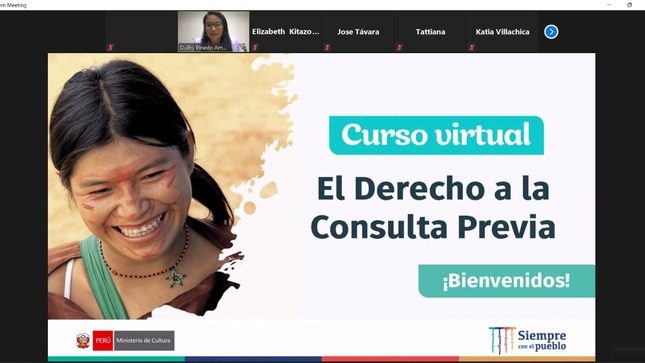 Ministerio de Cultura: Más de 700 ciudadanos serán capacitados sobre el derecho a la consulta previa