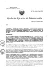 Vista preliminar de documento Resolución Ejecutiva de Administración N° 029-OEA-INMP-2022
