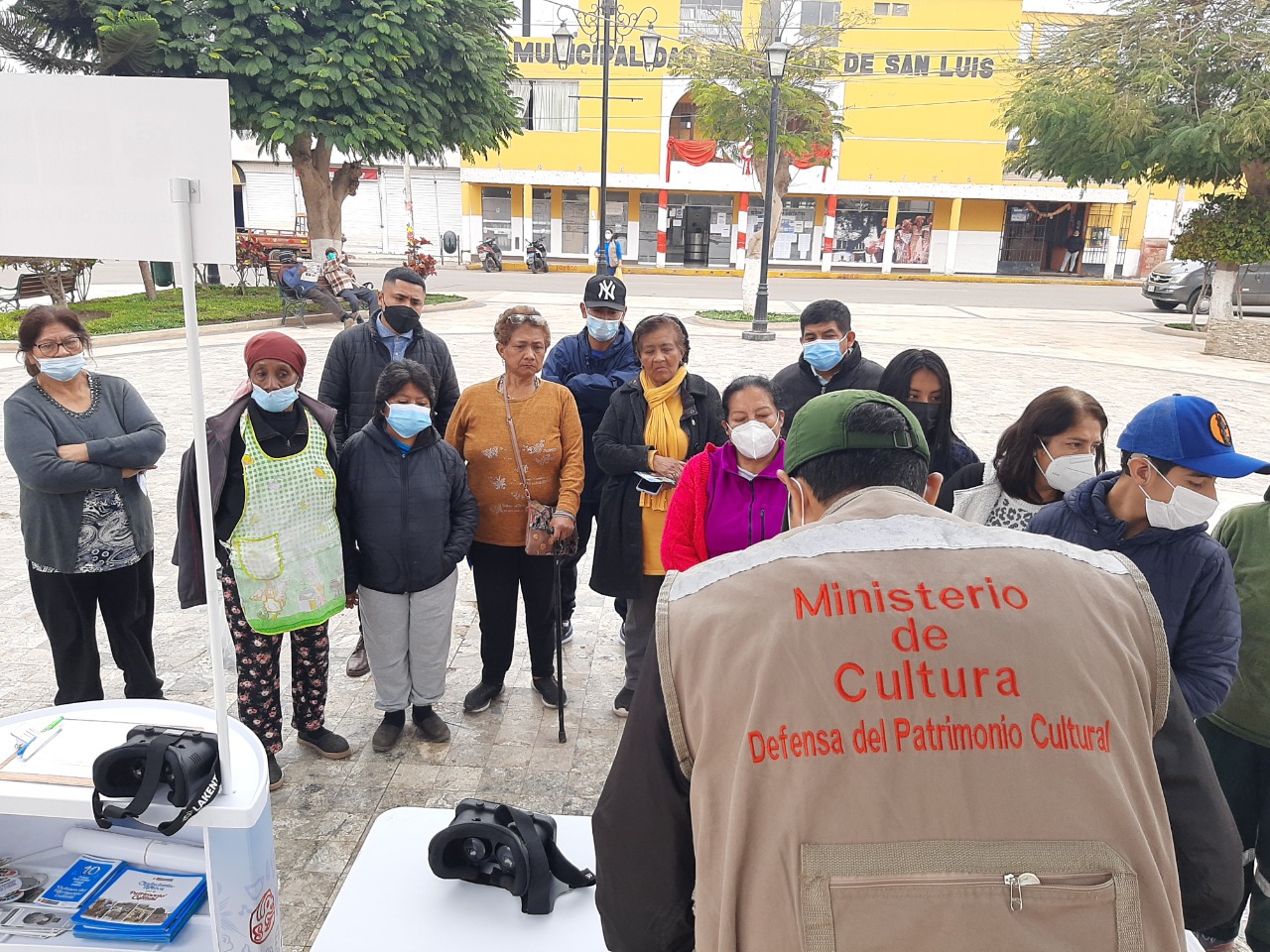 Ministerio de Cultura realizó campaña en favor de la protección de la Zona Arqueológica Monumental Cerro de Oro en Cañete