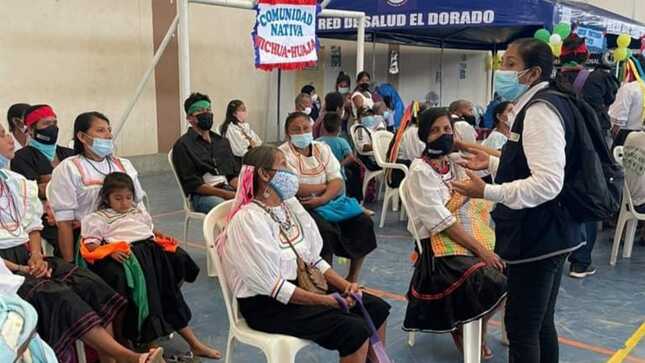 Minsa lleva atención integral de salud contra el friaje a poblaciones de comunidades nativas de la región San Martín