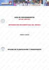 Vista preliminar de documento Guía de Procedimientos GP-001-OPP/001 “Información Documentada del RENIEC”, Primera Versión.