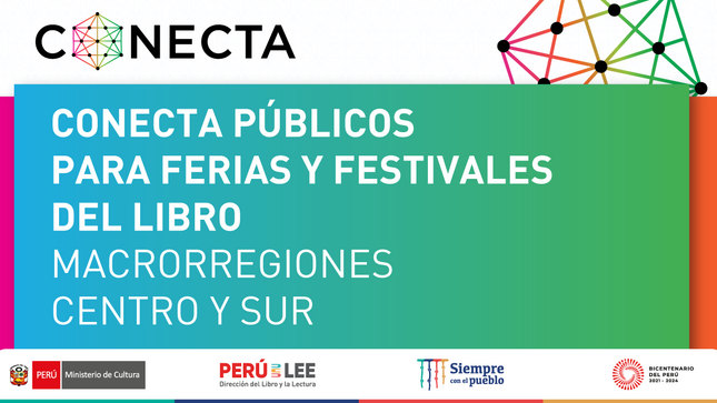 Ministerio de Cultura presenta Conecta Públicos para organizadores de ferias y festivales del libro