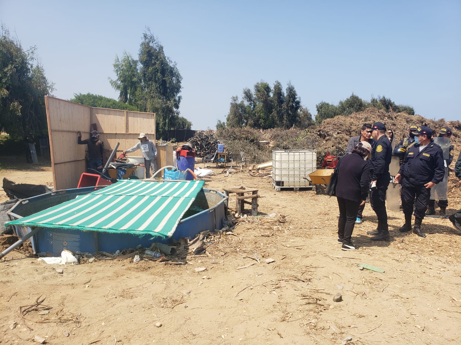 Trujillo: Recuperan zona arqueológica ubicada en lado oeste del polígono de Chan Chan
