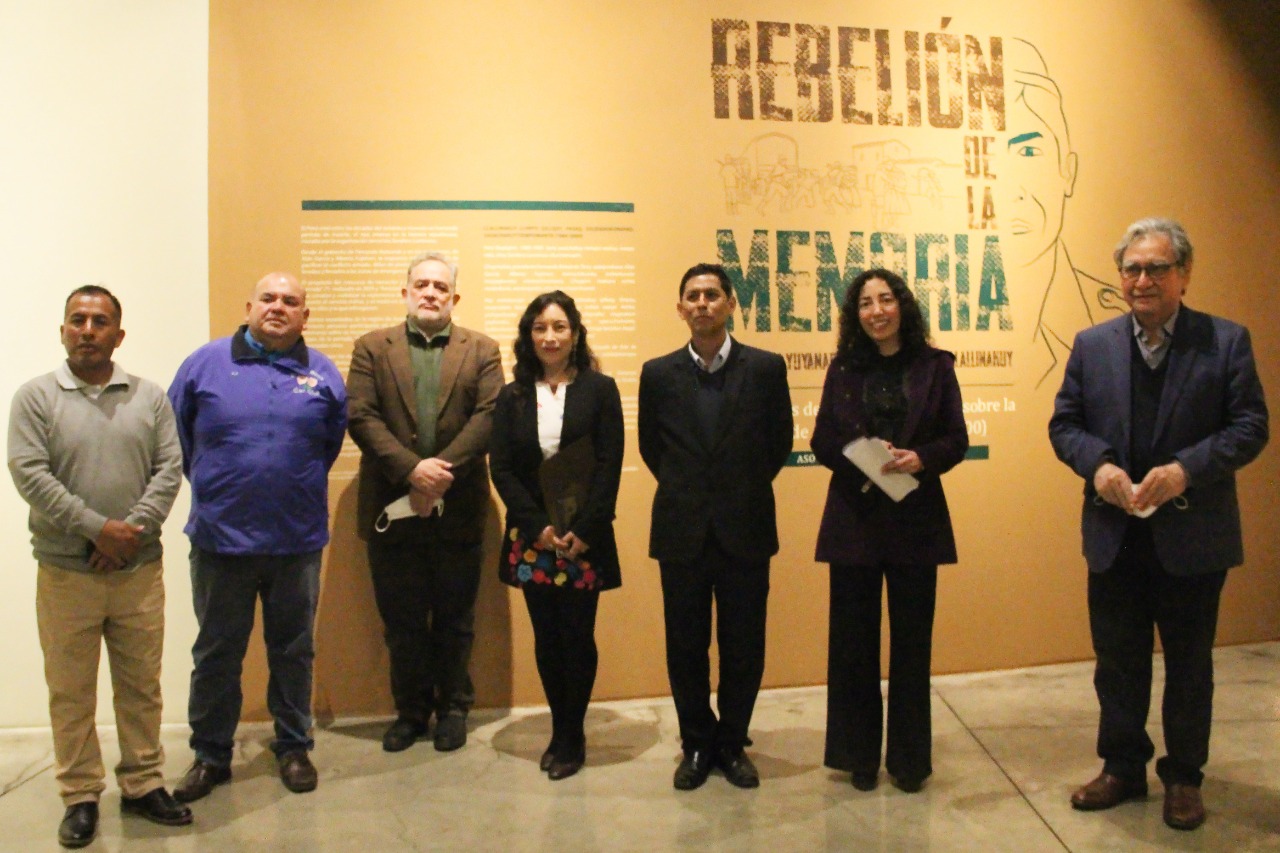 Viceministra de Patrimonio Cultural e Industrias Culturales inauguró exposición “Rebelión de la memoria” en el LUM