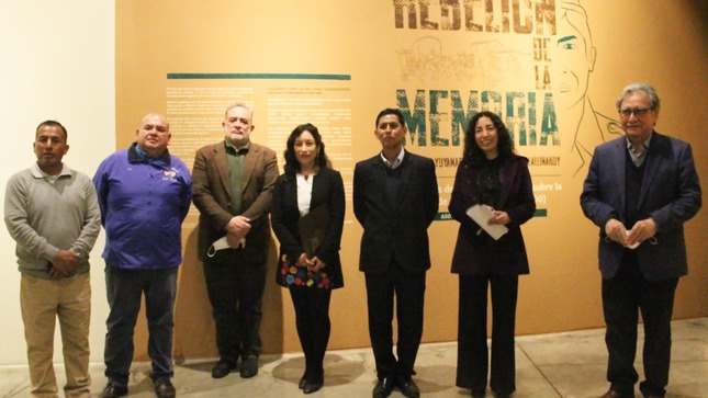 Viceministra de Patrimonio Cultural e Industrias Culturales inauguró exposición “Rebelión de la memoria” en el LUM