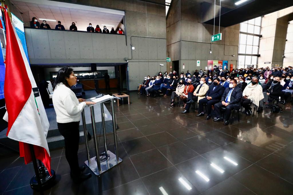 Ministra Betssy Chavez: “Desde el Ministerio de Cultura trabajaremos por construir un país más igualitario”