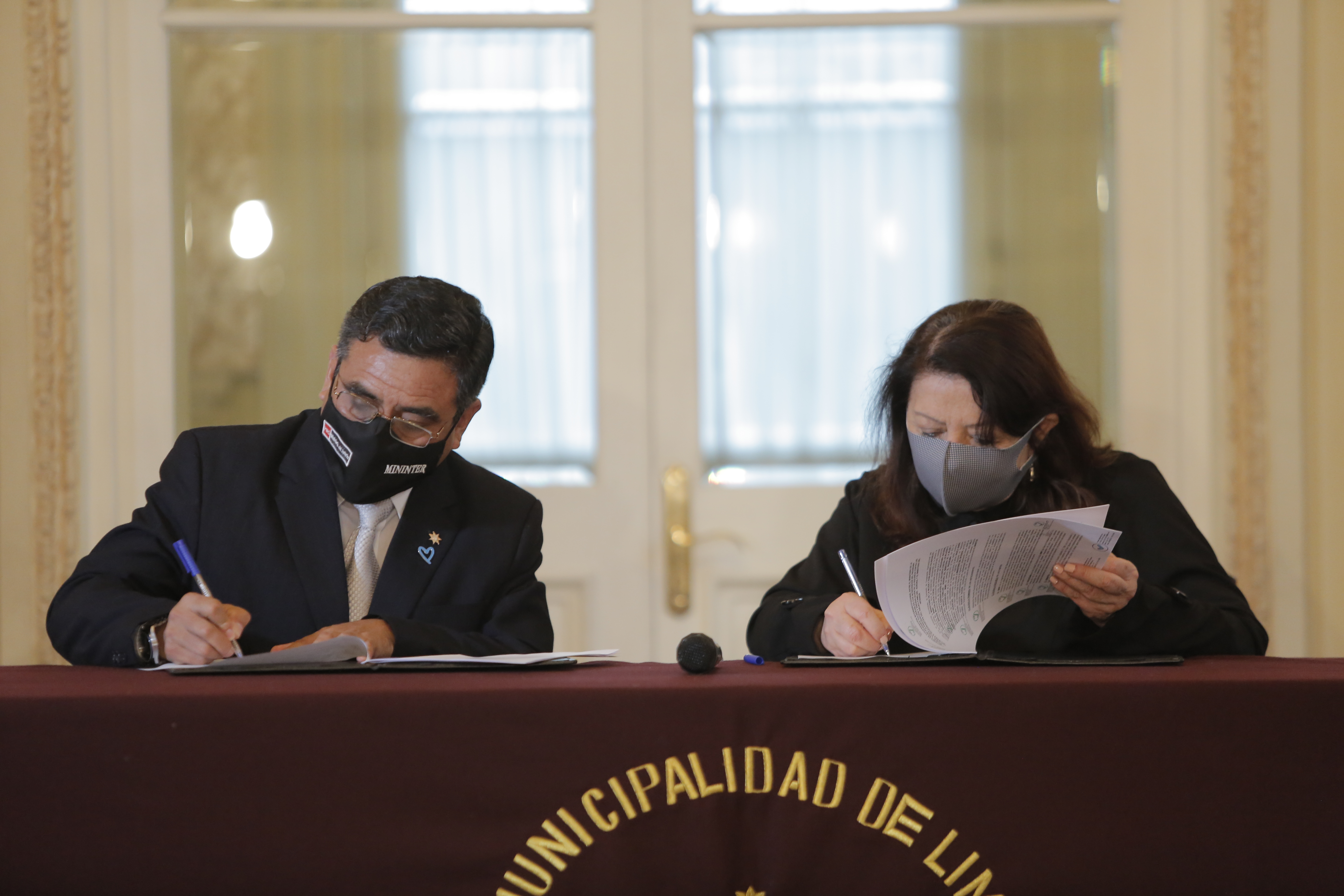 Convenio MIMP MININTER