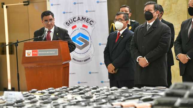 El ministro Huerta destacó la calidad de trabajo del personal de la Sucamec a nivel nacional y los instó a no desmayar en esta noble labor.