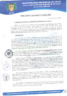 Vista preliminar de documento RESOLUCIÓN DE ALCALDIA  N° 270-2019-A-MPC