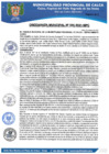 Vista preliminar de documento ORDENANZA MUNICIPAL N° 005-2021-MPC
