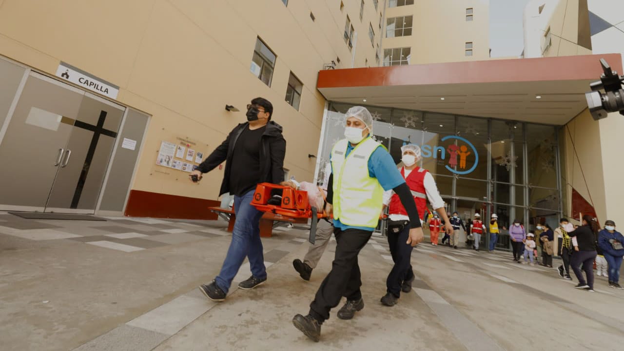 Minsa pone a prueba Plan de Continuidad Operativa ante un sismo de gran magnitud