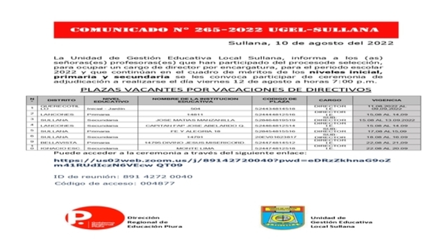 Comunicado 265