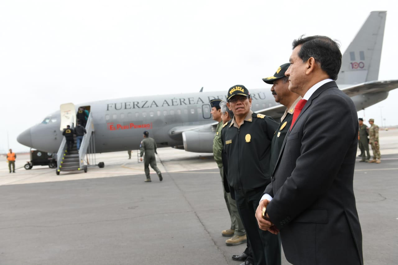 En el marco de plan Migración Segura 2019, hoy se expulsó a cuarto grupo de extranjeros por vulnerar Ley de Migraciones.