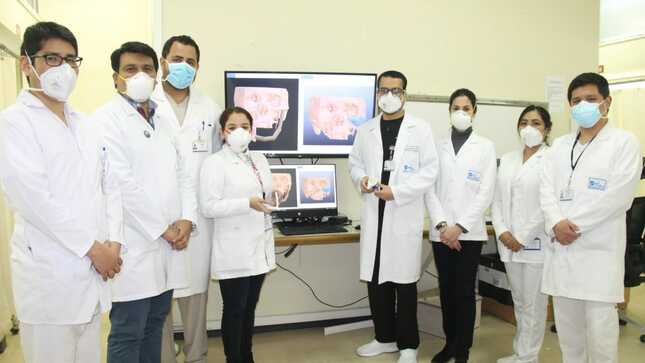 INEN Utilizan tecnología 3D para extraer tumor mandibular de más de un kilo a paciente