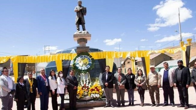 Ministerio de Cultura participó en las celebraciones por el natalicio de Daniel Alcides Carrión en Pasco 