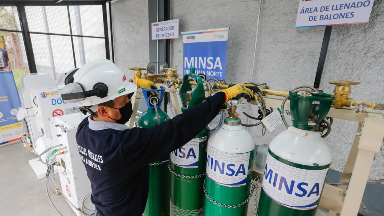 Fortalecen primer nivel de atención en Lima Norte con inauguración de nueva planta de oxígeno medicinal