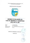 Vista preliminar de documento INFORME DE EVALUACIÓN DEL PLAN DE DESARROLLO CONCERTADO (PDC) 2014-2021.pdf