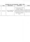 Vista preliminar de documento Actividades Oficiales - 13 De Abril De 2022