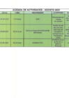 Vista preliminar de documento Actividades Oficiales - 25 De Agosto De 2021