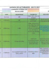 Vista preliminar de documento Actividades Oficiales - 25 Y 26 De Mayo De 2021