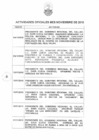 Vista preliminar de documento Actividades Oficiales Al Mes De Noviembre 2010.