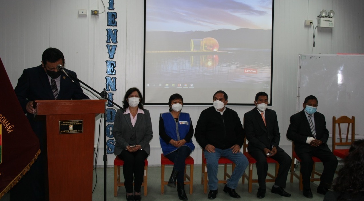 Taller Descentralizado, organizado por la Gerencia Regional de Educación (GRE) de Arequipa, con la exposición del tema “El reto de la ciudadanía plena”, en el marco de la socialización del PEN al 2036.