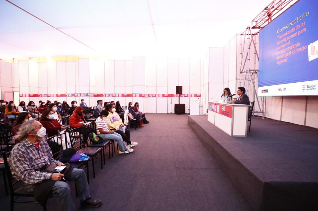 Ministerio de Cultura destacó la importancia de las investigaciones para conocer el comportamiento lector en el contexto regional