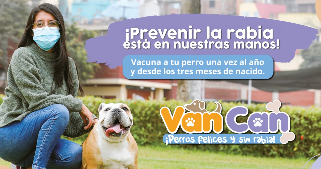 Minsa realizará el lanzamiento de la campaña de vacunación antirrábica canina VanCan 2022