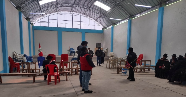 Contraloría alerta riesgo de deterioro prematuro en obra de centro comunal paralizada de S/ 530 mil en Kelluyo
