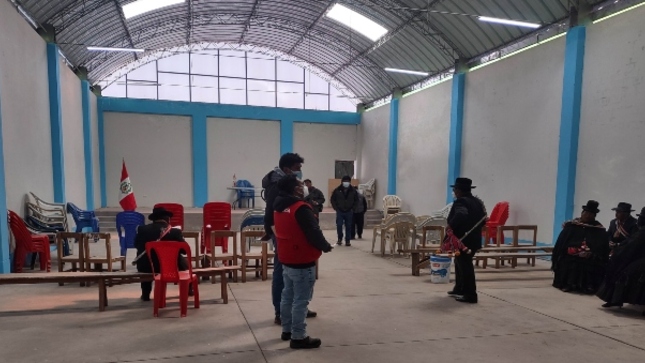 Contraloría alerta riesgo de deterioro prematuro en obra de centro comunal paralizada de S/ 530 mil en Kelluyo