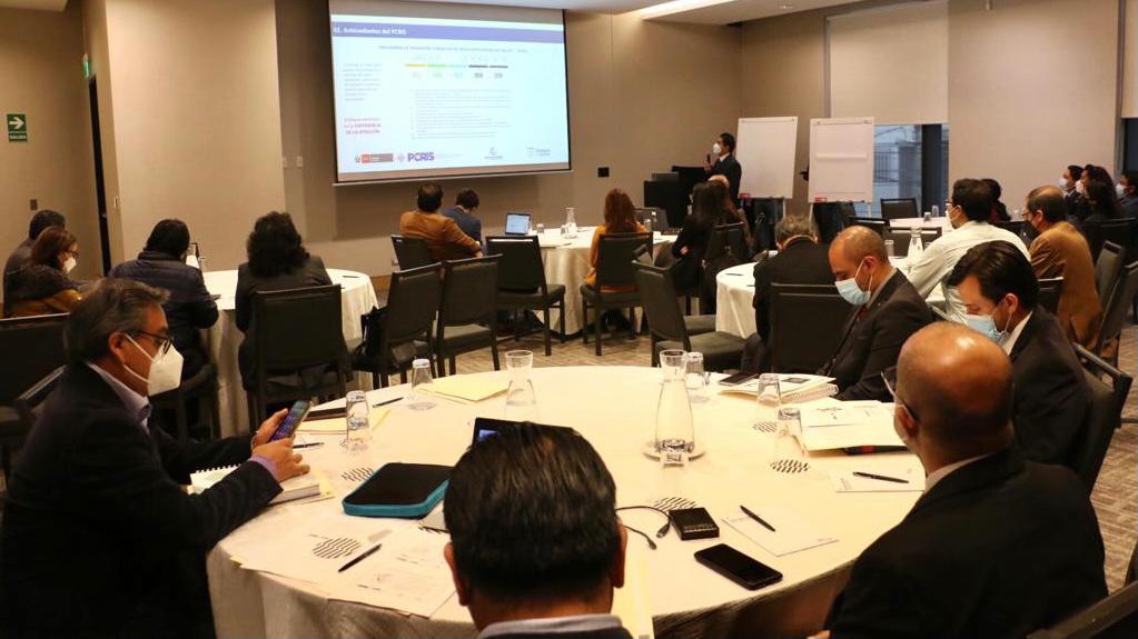 Presentan GeoRIS en la Misión de supervisión del Banco Interamericano de Reconstrucción y Fomento para el Programa Creación de Redes Integra