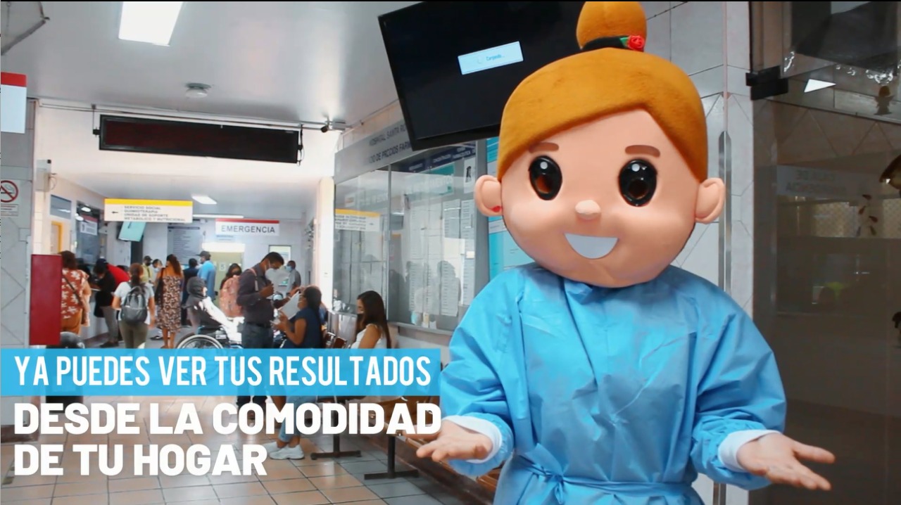 Hospital Santa Rosa implementa enlace en página web para que usuarios accedan a resultados de análisis de laboratorio