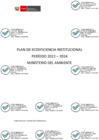 Vista preliminar de documento ANEXO RSG. 088-2022-MINAM - PLAN DE ECOEFICIENCIA INSTITUCIONAL 2022 - 2024 MINAM.pdf