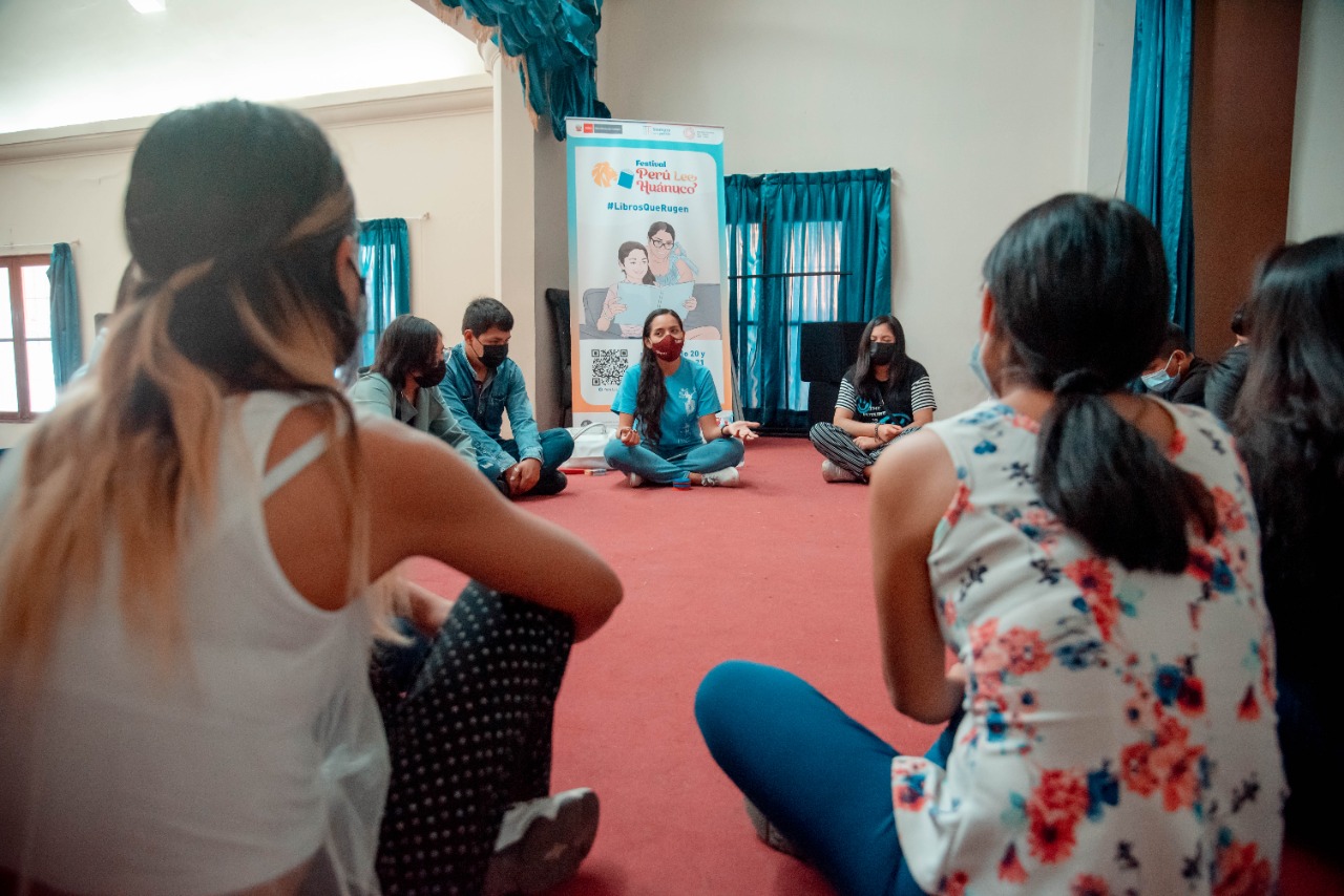 Ministerio de Cultura promueve la lectura en la población huanuqueña